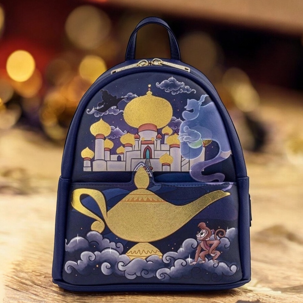 Princess Jasmine Aladdin Palace Loungefly Mini Backpack